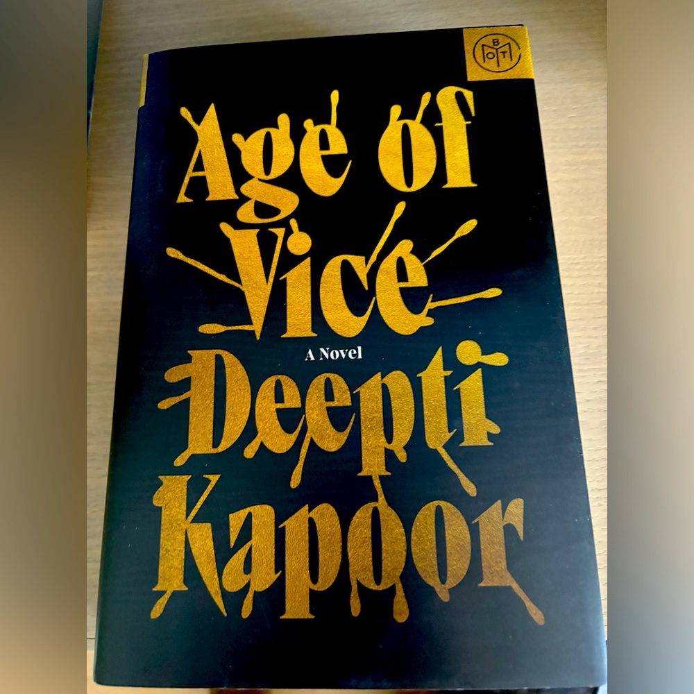 Hardcover book-Age of Vice